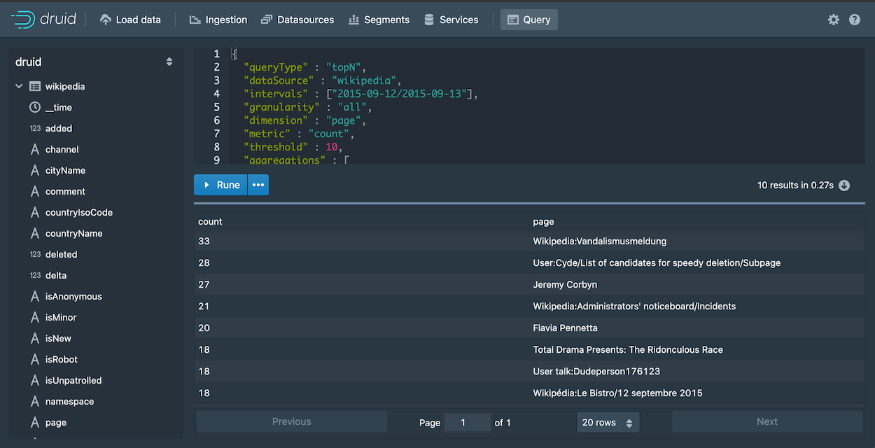 Native query Native query